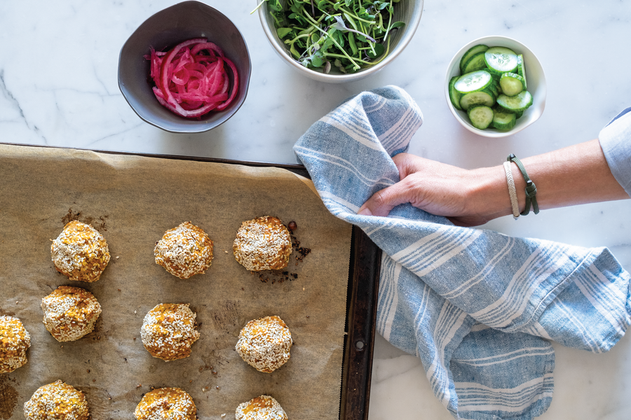 Sweet Potato and Chickpea Falafel