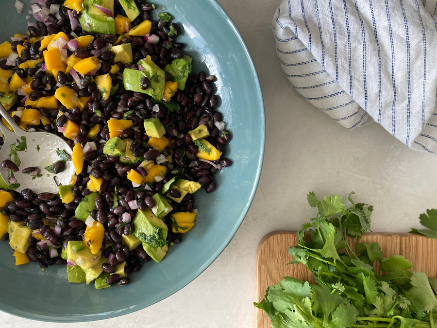 Black Bean and Mango Salad