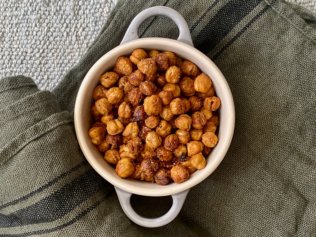 Roasted Chickpeas with Smoked Paprika